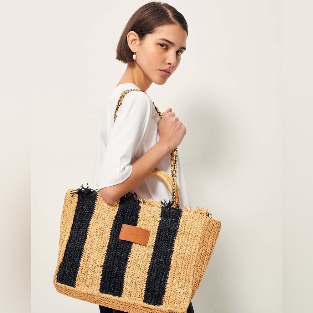 SESSUN LOUTALOU RAFFIA BAG